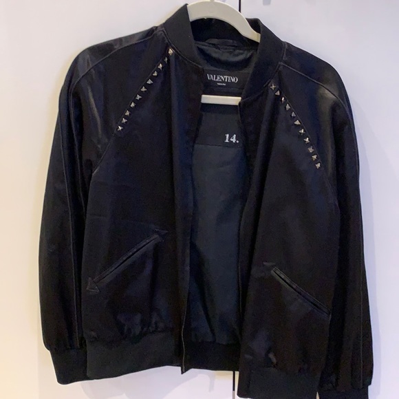 Valentino bomber jacket, Size 42 EUC - Picture 1 of 10